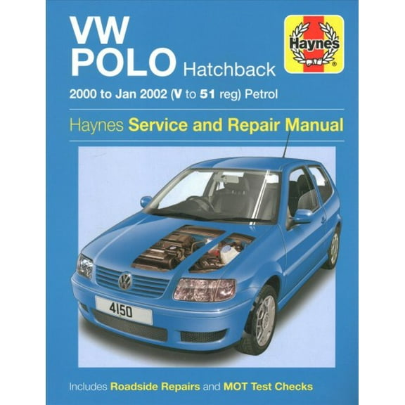 Pre-Owned Haynes VW Polo Hatchback 2000 to Jan 2002 (V to 51 Reg) Petro Service and Repair Manual