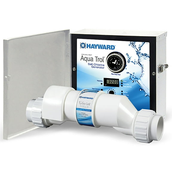 Hayward AquaTrol Salt Chlorinator System with TurboCell for Above Ground Pools