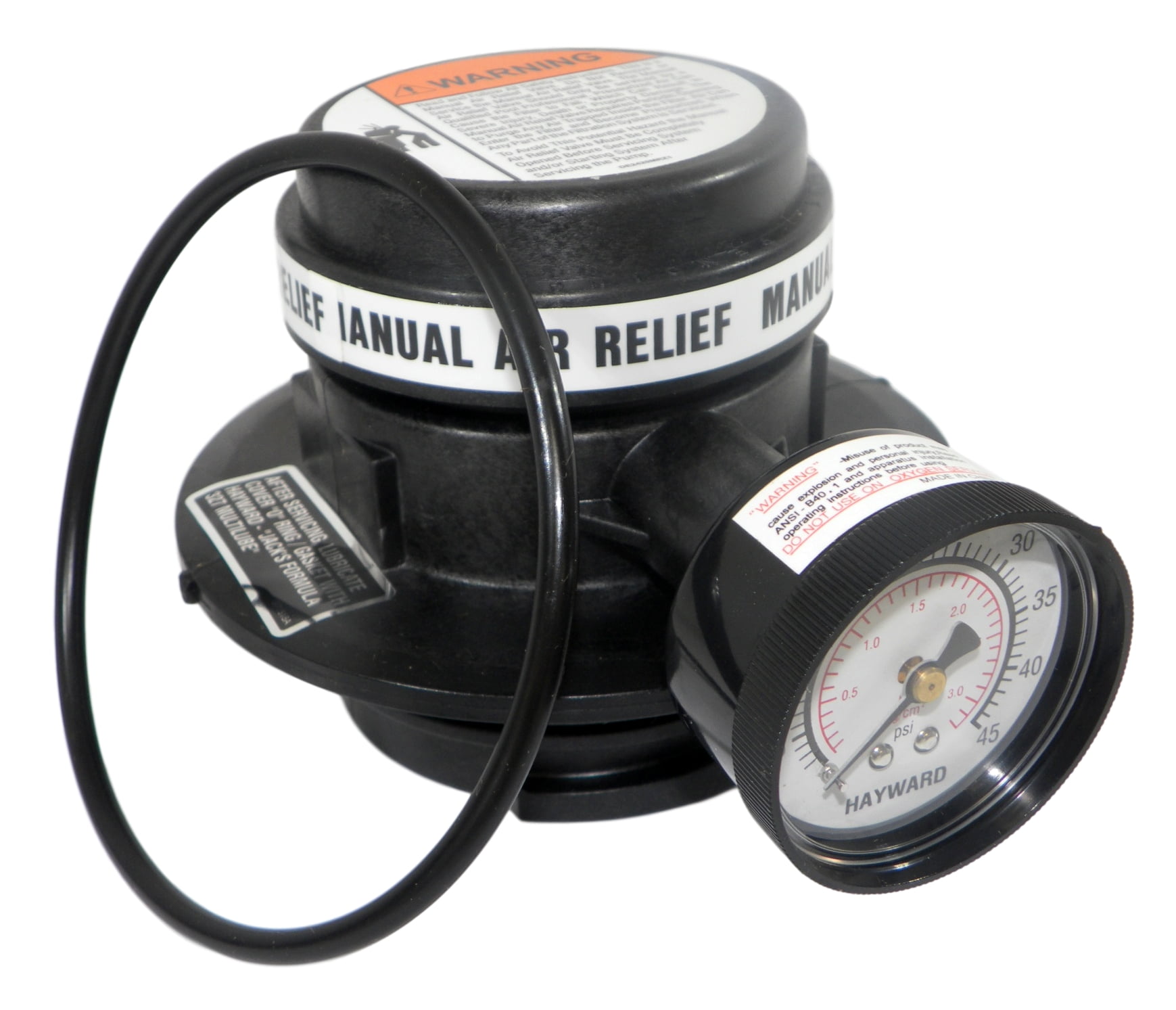 Hayward DEX2420MAR Manual Air Relief Assembly for SwimClear ProGrid