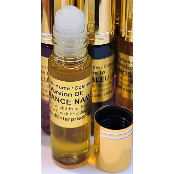 Hayward Enterprises Brand Perfume Oil Comparable to GREEN TEA FIG for women, Designer Inspired Impression, Scented Fragrance Oil for Body, 1/3 oz. (10ml) Roll-on Bottle