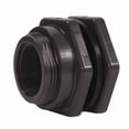 thumbnail image 1 of Hayward Flow Control Bulkhead Fitting, 1/2", PVC/EPDM, Socket x FPT BFAS1005CES, 1 of 1