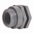 thumbnail image 1 of Hayward Flow Control Bulkhead Fitting, 1", CPVC/FPM, Socket x FPT BFAS2010CFS, 1 of 1