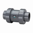 thumbnail image 1 of Check Valve, True Union, Ball, 3", CPVC/EPDM, Threaded TC2300TE, 1 of 1