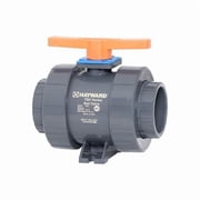 Hayward Flow Control Manual 2-Way Ball Valve,True-Union,CPVC TBH2400A0SV0000
