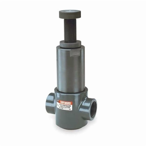Hayward Flow Control Pressure Regulator,1 In,5 to 75 psi PR20100T
