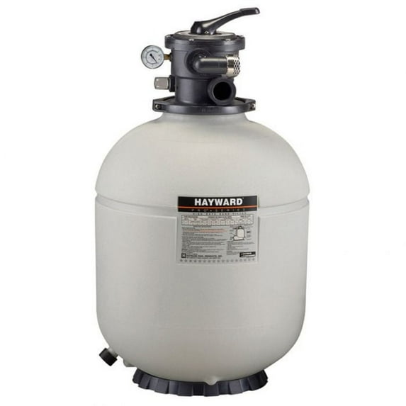 Hayward Pro Series 21in sand filter tank for above ground swimming pools with VariFlo valve