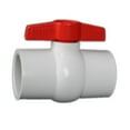 thumbnail image 1 of Hayward QVC1030SSEW 3" QVC Series Compact Ball Valve - White, 1 of 1