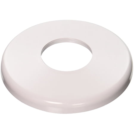 Hayward SP1041 White ABS Plastic Round Escutcheon Plate for 1-1/2-Inch Pipe