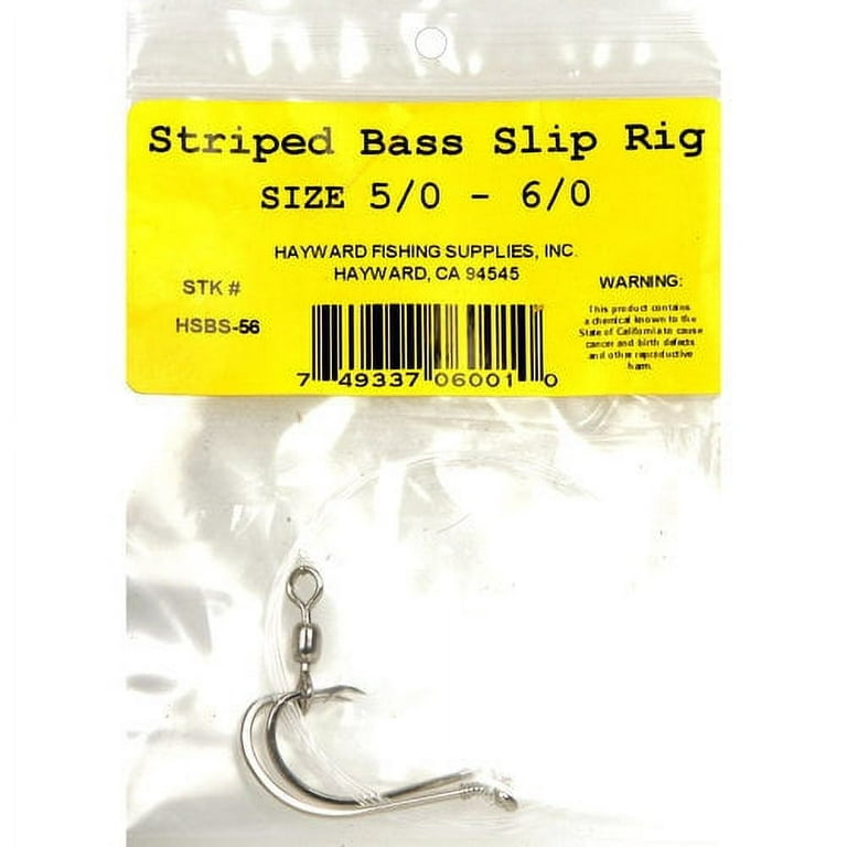 Hayward Striped Bass Slip Rig 