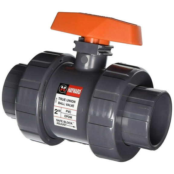 Hayward TB1200STE 2" Socket True Union PVC TB Series Ball Valve