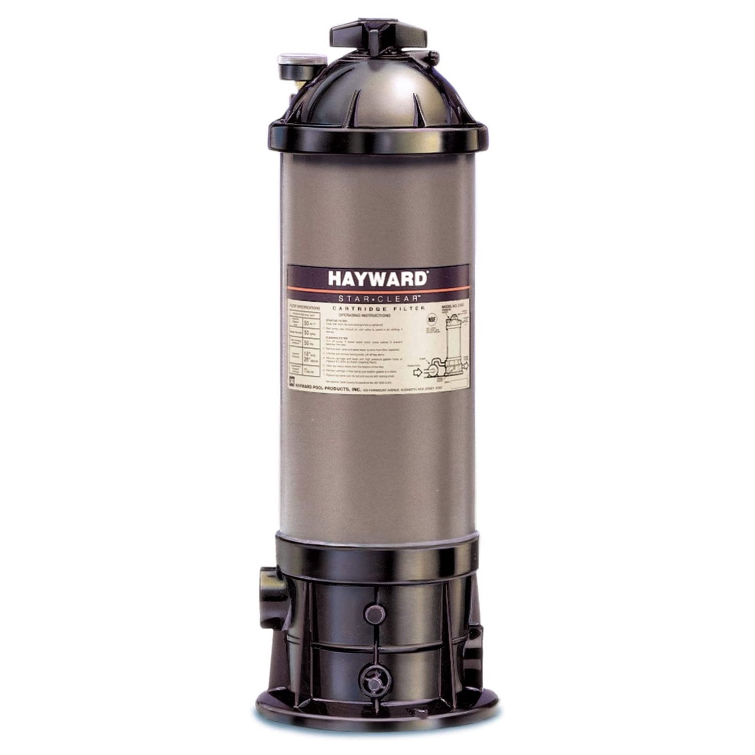 Hayward W3C500 Star Clear 50 Sq Ft Pool Cartridge Filter for Pool and Spa