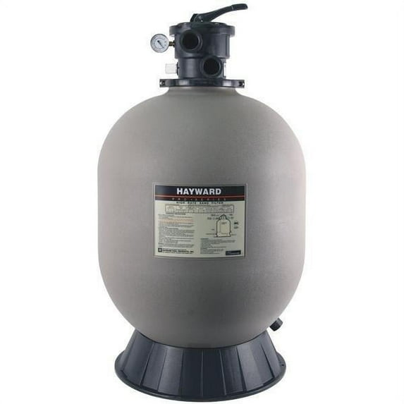 Hayward W3S220T Pro Series 22" In Ground Pool Sand Filter with 1-1/2" Top Mount Multiport Valve