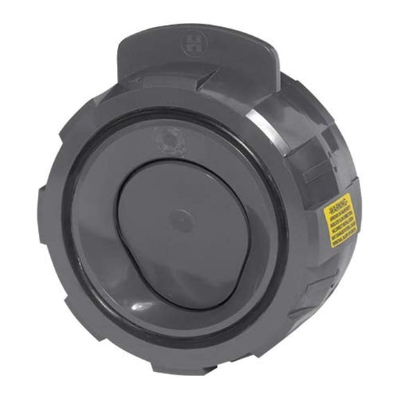 Hayward WCV1200E Series WCV Full Pattern Wafer Check Valve Without Spring, PVC with EPDM Seals, 2" Size J101