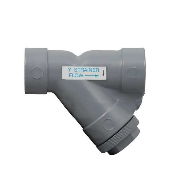 Hayward Flow Control Y Strainer, 3" Pipe, socket, CPVC, 150 psi YS20300S