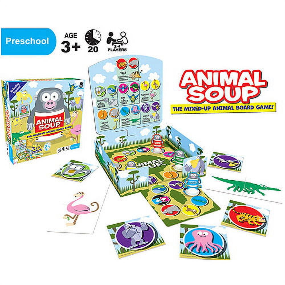 Haywire Animal Soup MixedUp Animal Board Game