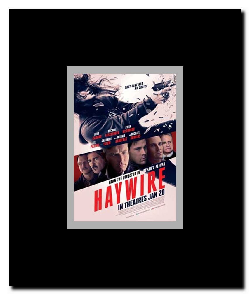 Haywire Framed Movie Poster