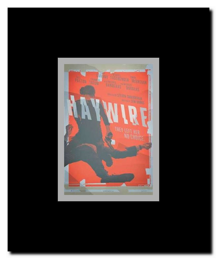 Haywire Framed Movie Poster