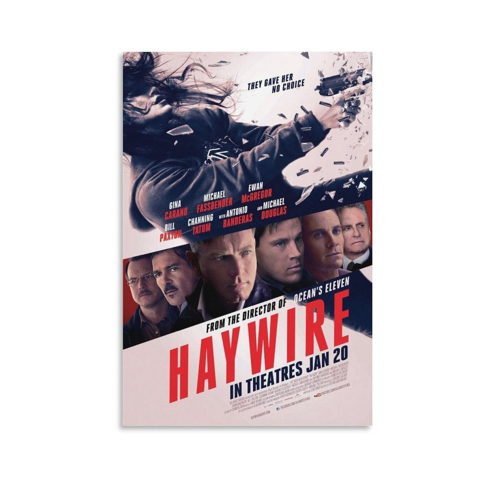 Haywire Movie Poster Room Aesthetic Poster Print Art Wall Painting ...