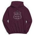 thumbnail image 1 of Haywood & Main A Very Merry Winter Graphic Maroon Men's Cotton Pullover Hoodie, 1 of 1