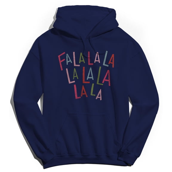 Haywood & Main Falala 2 Graphic Navy Men's Cotton Pullover Hoodie