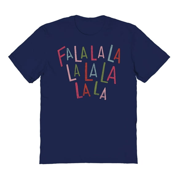 Haywood & Main Falala 2 Graphic Navy Men's Cotton T-Shirt