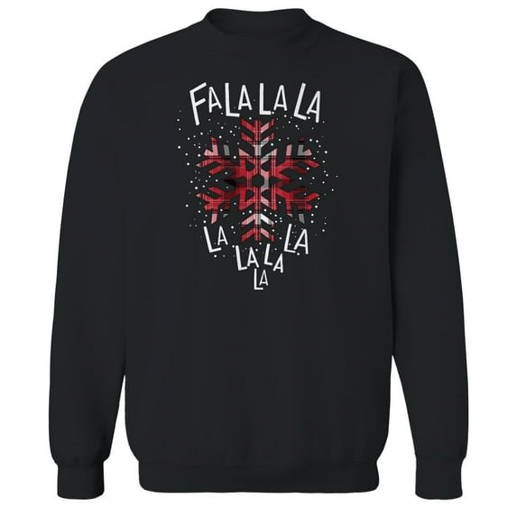 Haywood & Main Falala Graphic Black Men's Cotton Pullover Sweatshirt