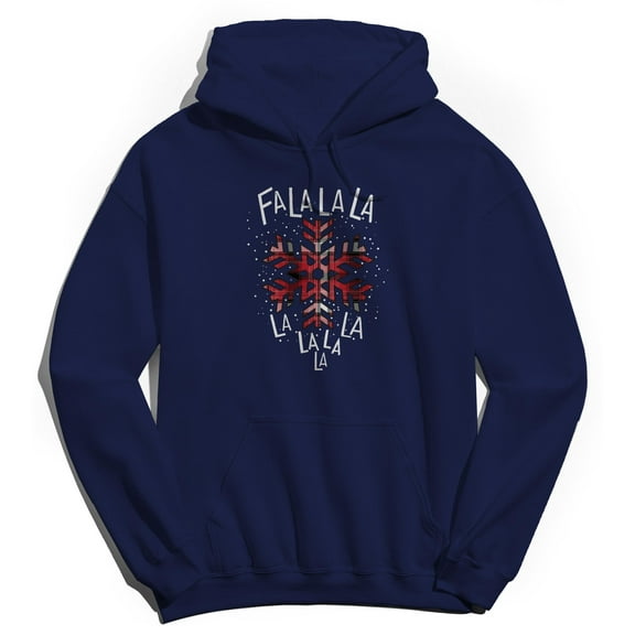Haywood & Main Falala Graphic Navy Men's Cotton Pullover Hoodie