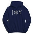 thumbnail image 1 of Haywood & Main Joy Graphic Navy Men's Cotton Pullover Hoodie, 1 of 1