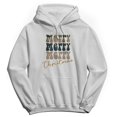 thumbnail image 1 of Haywood & Main Merrymerry Graphic White Men's Cotton Pullover Hoodie, 1 of 1