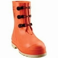 thumbnail image 1 of HazProof Steel Toe Boots, Orange & Cream, Sure Grip Outsole, Size 11, 1 of 1