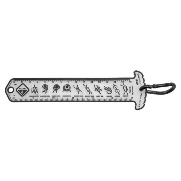 Hazard 4 CHEATSTICK COMMON KNOTS MOLLE PATCH OSFA Clear