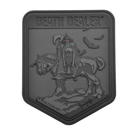 Hazard 4 Death Dealer by Frank Frazetta Patch, Black