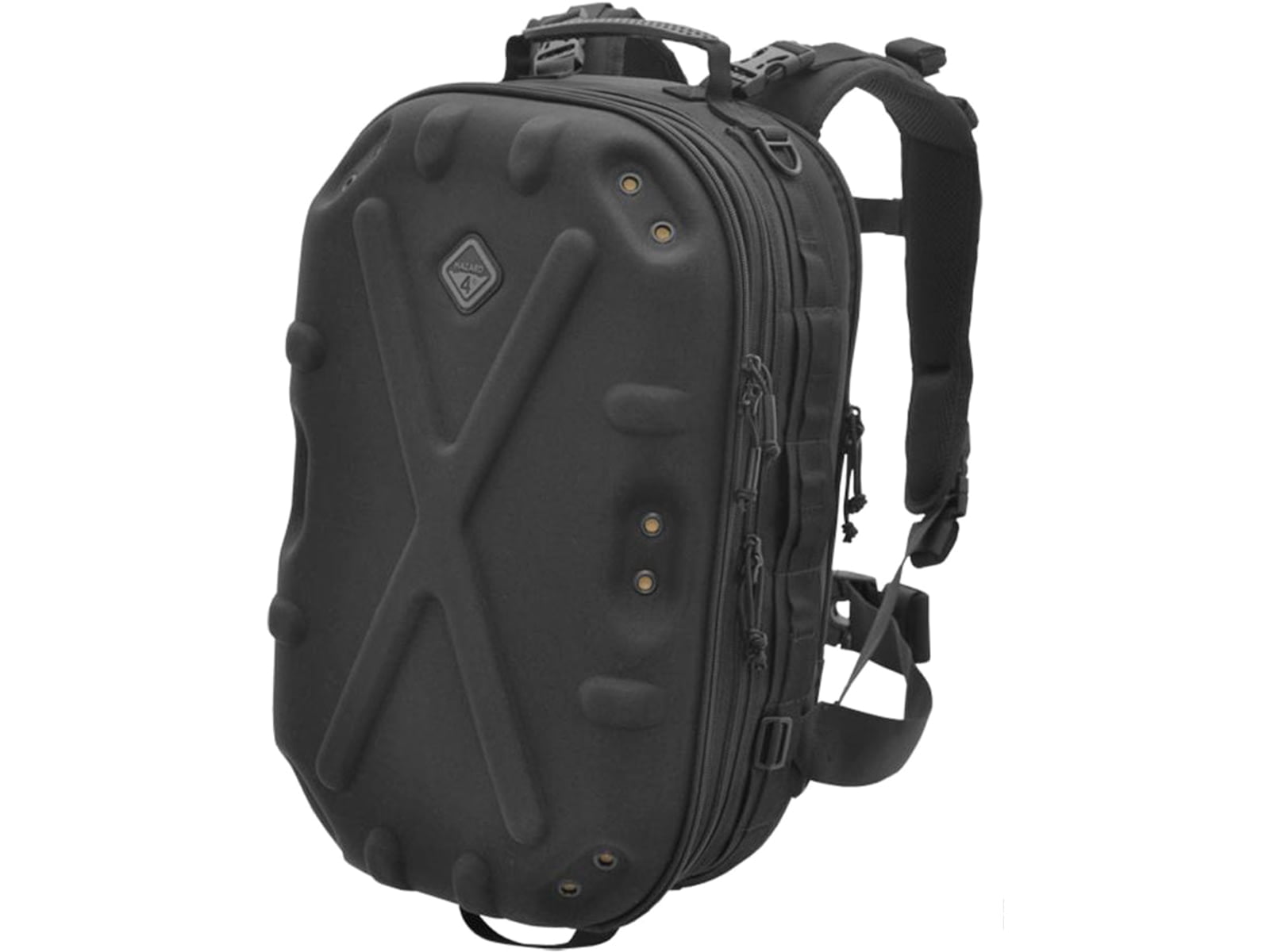 Hazard 4 Pillbox Hardshell Backpack, Black