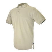 Hazard 4 UNDERVEST PLAIN FRONT BATTLE POLO - TAN X-Large Tan