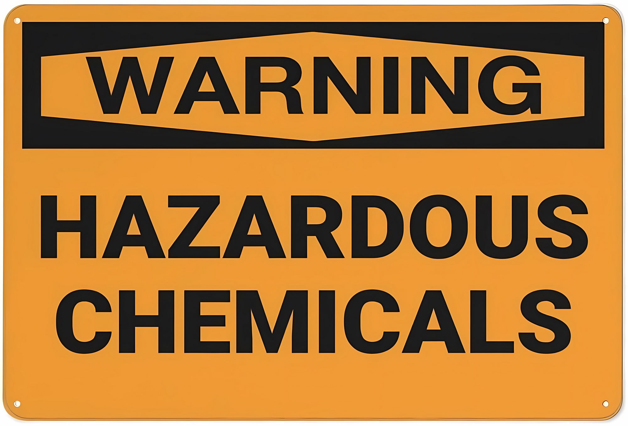 Hazard Hazardous Chemicals Sign - 8