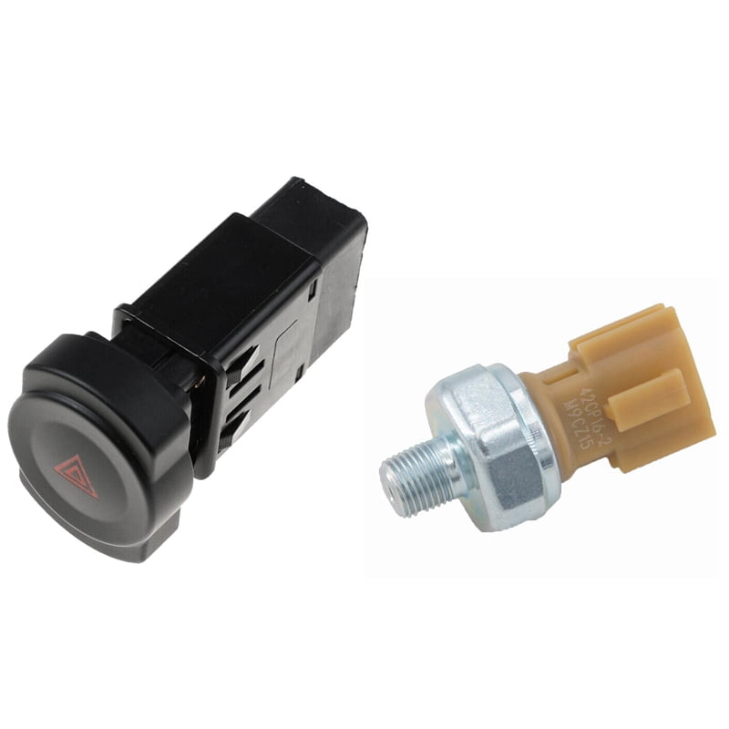 Hazard Warning Button Switch for Car with 1Pc Oil Pressure Sensor