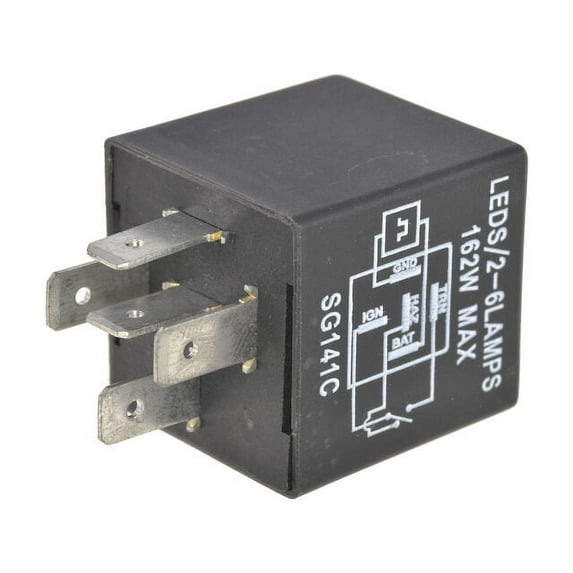 Hazard Warning Flasher - Compatible with 1997 - 2014 Ford F-150 1998 1999 2000 2001 2002 2003 2004 2005 2006 2007 2008 2009 2010 2011 2012 2013