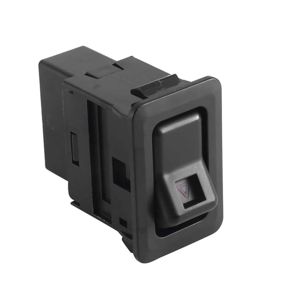 Hazard Warning Lamp Switch - Dashboard Emergency Flasher Button Replacement Part Compatible with Mitsubishi L200 L300 L400 1986-1995
