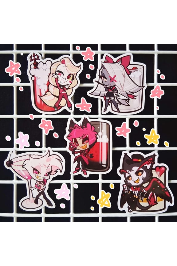 Hazbin Hotel 2.5" Vinyl keychain (1 keychain)