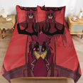 HazbinHotel 3 PCS Comfort Set with 2 Pillowcases,HazbinHotel Bedding