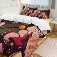 thumbnail image 1 of Hazbin Hotel 3-Piece Bedding Set Soft Warm And Comfortable Soft Bed Set with 1 Duvet Cover And 2 Pillowcases for Bedroom, 1 of 7