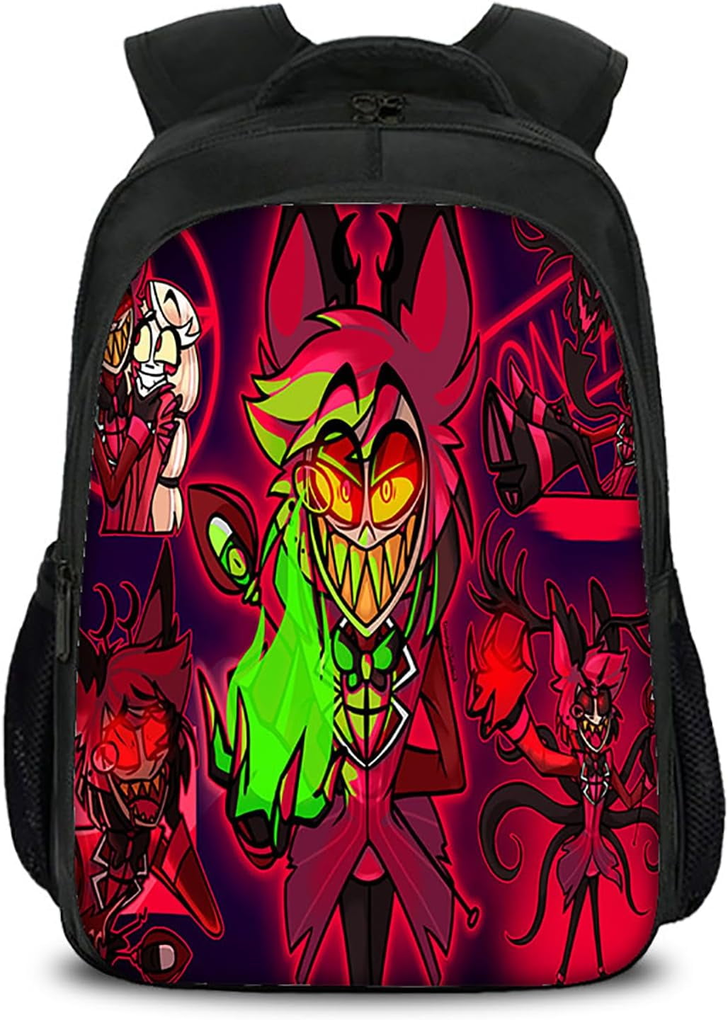 Hazbin Hotel Alastor Backpack,Hazbin Anime Backpack Unisex