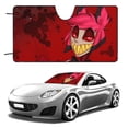 thumbnail image 1 of Hazbin Hotel Alastor Car Windshield Sunshade Umbrella Foldable Reflective Sun Visor Front Window Cover Protector Accessories, 1 of 8