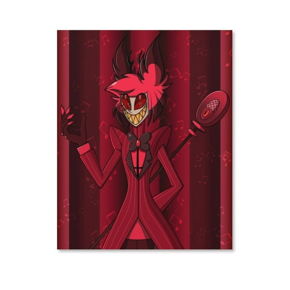 Hazbin Hotel Alastor Radio Demon Decorative Painting Canvas Wall Poster Art Picture Painting Gift Living Room Posters Bedroom Painting Decor