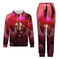 thumbnail image 1 of Hazbin Hotel Alastor Unisex Hoodies And Sweatpants Set Sweatshirts Jogger Pants Hooded Hoody Tracksuits Set Suit Winter Daily Adult Sweatsuit 2 Pcs, 1 of 9