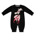 thumbnail image 1 of Hazbin Hotel Angel Dust Baby Rompers One-Piece Long Sleeve Jumpsuit Bodysuits Newborn Infant Toddler Outfit Kid Clothes Sets, 1 of 8