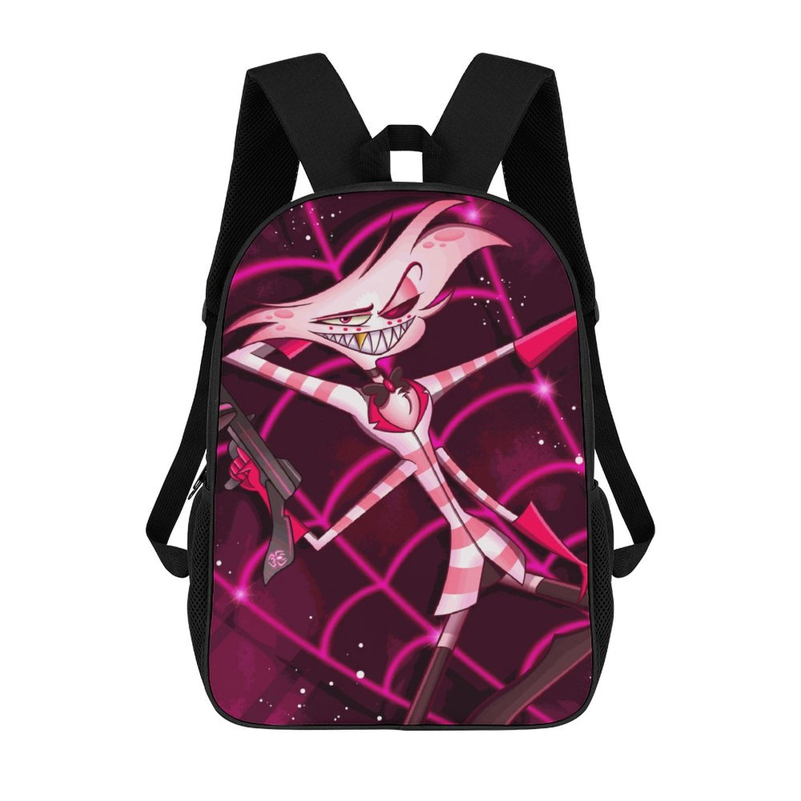 Hazbin Hotel Angel Dust Backpack Daypack Fashion School Bag Satchel ...