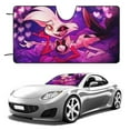 thumbnail image 1 of Hazbin Hotel Angel Dust Car Windshield Sunshade Umbrella Foldable Reflective Sun Visor Front Window Cover Protector Accessories, 1 of 8