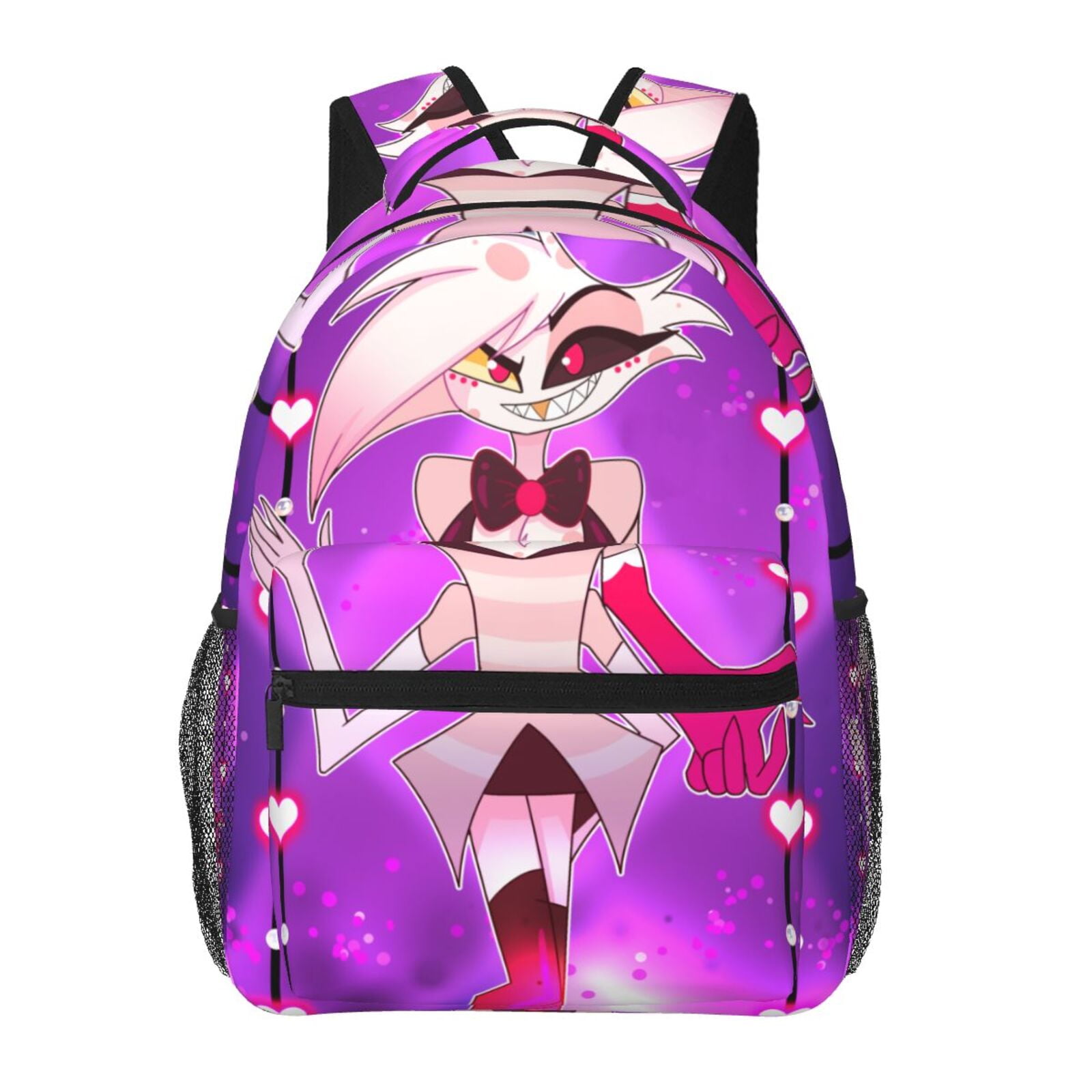 Hazbin Hotel Angel Dust Dance Backpack Shoulders Laptop Daypack Student ...