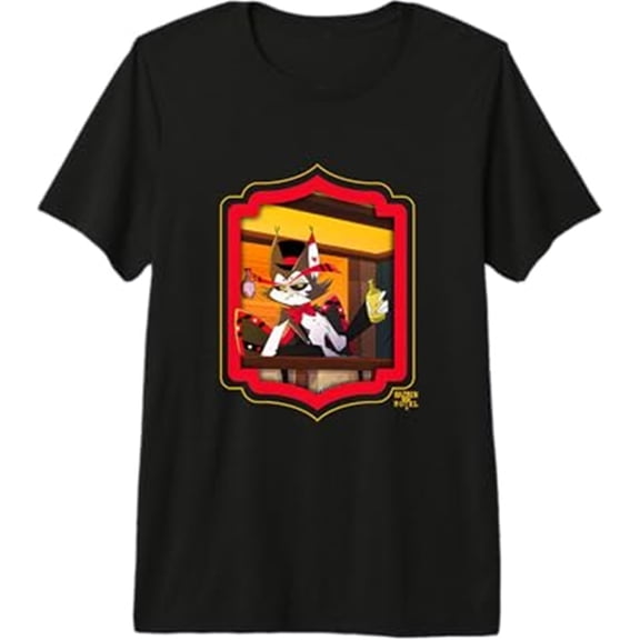 Hazbin Hotel Angel Dust Premium Tri-Blend T-Shirt Short Sleeves New Print Unisex Trendy Casual Streetwear Tee